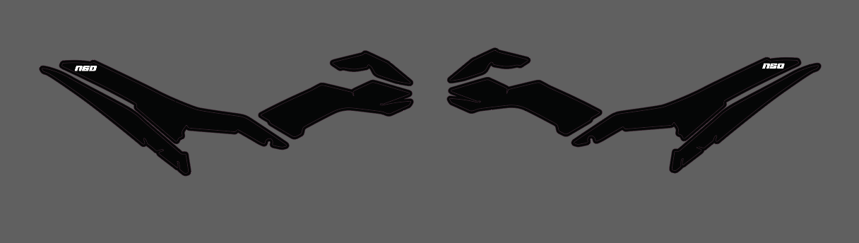 Surron Ultra Bee Side Plastic Graphics Kit