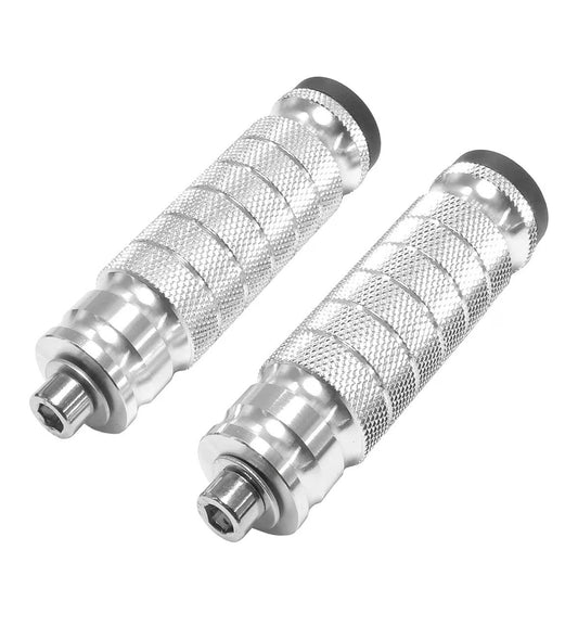 black and silver Surron/talaria/Eride/Ultra Bee Footlock Silver (set 2)