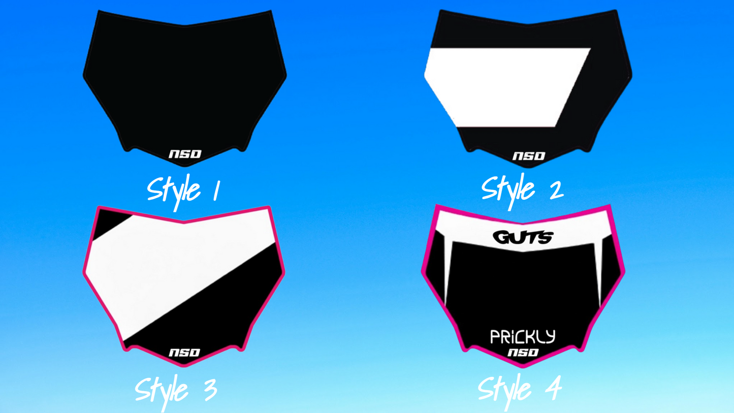 Motocutz Plate Decal